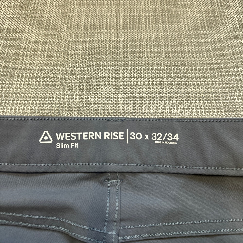 Western Rise Evolution Pants Slim Fit Men 30x32 4-Way Stretch Travel Performance - Picture 2 of 10